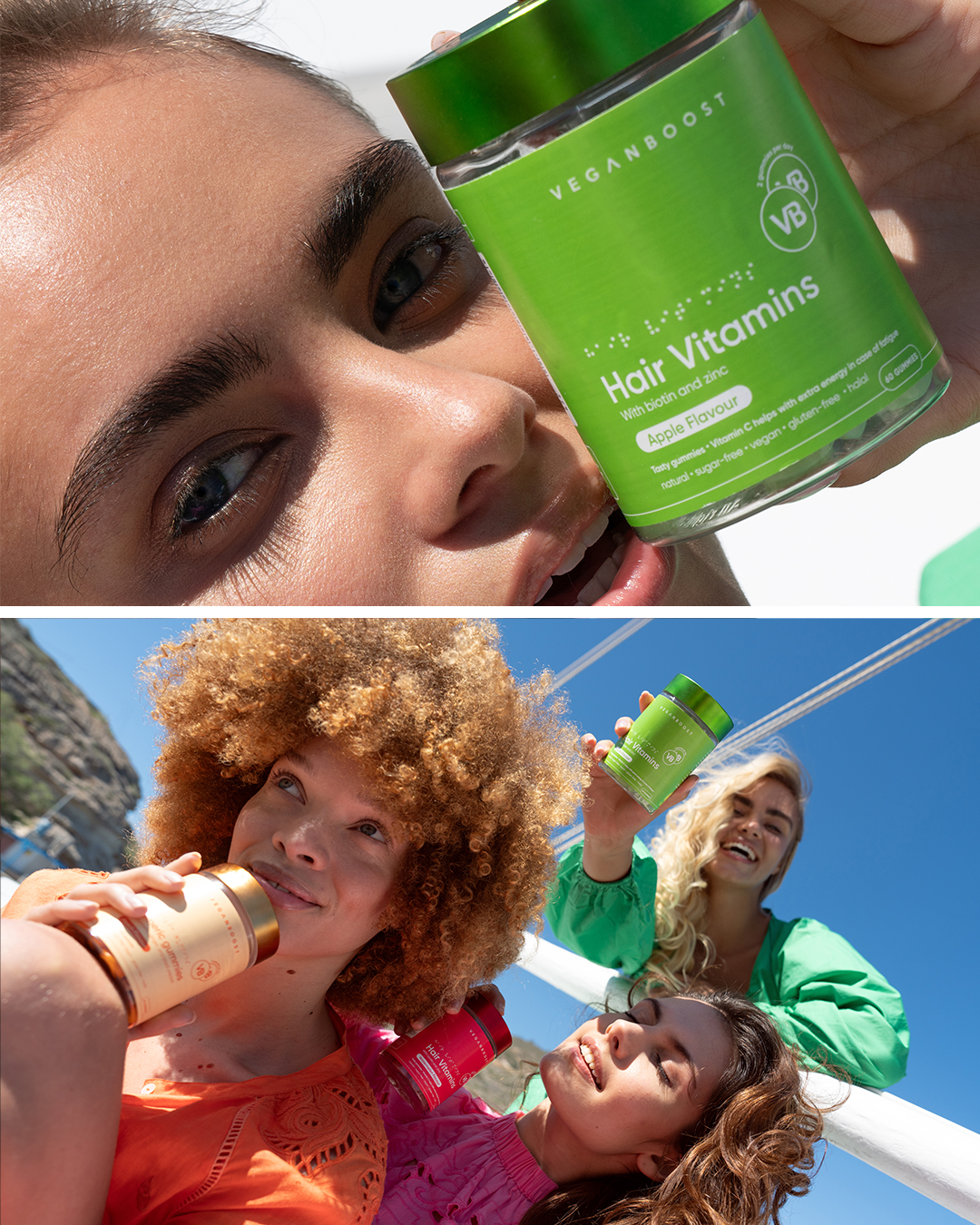 Veganboost Hair Vitamins in de nieuwe verpakking